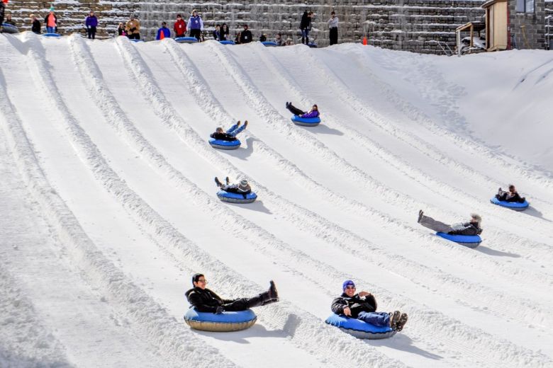 Snow Tubing at Ober Mountain in Gatlinburg